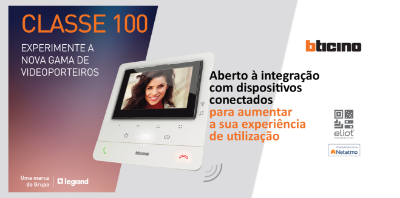 Novo Classe 100 da BTicino