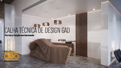 CALHA TÉCNICA DE DESIGN GAD DA OBO BETTERMANN